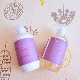 빅그린 베이비라인 3종세트 - 샴푸앤바디워시500ml,올인원로션500ml,바디크림170ml — 5점을 준 리뷰어가 2022년 11월 올린 사용 사진
