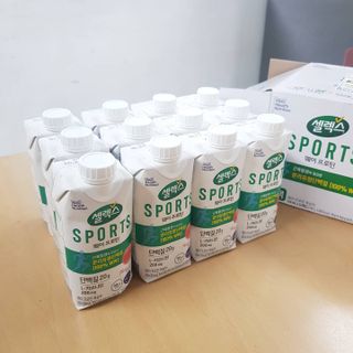 셀렉스스포츠 셀렉스 스포츠 웨이 프로틴 복숭아_ 330ml x 12팩 — 5점을 준 리뷰어가 2021년 7월 올린 사용 사진
