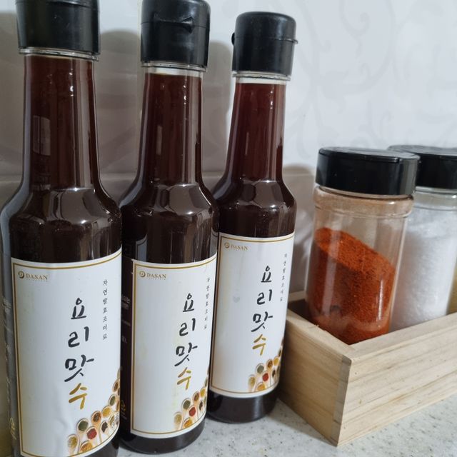 [요리맛수] NEW 천연 요리 에센스 300g 3개 SET 리뷰 사진