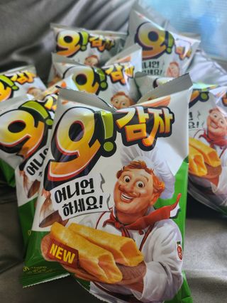 오!감자 어니언맛 오감자 어니언맛 — 5점을 준 리뷰어가 2024년 6월 올린 사용 사진