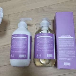 빅그린 베이비라인 3종세트 - 샴푸앤바디워시500ml,올인원로션500ml,바디크림170ml — 5점을 준 리뷰어가 2022년 11월 올린 사용 사진