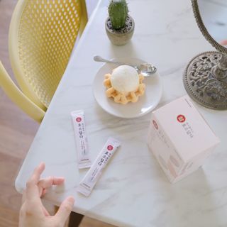 FREE [경남제약헬스케어] 런칭기념 케어플러스 참효소답다 3g x 30포/곡물효소&콤부차 — 5점을 준 리뷰어가 2023년 10월 올린 사용 사진