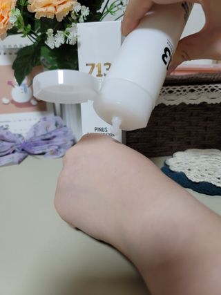 [세븐원쓰리 713] 토너 하나만으로도 피부회복 흡수촉촉 몽글토너 — 4.5점을 준 리뷰어가 2021년 11월 올린 사용 사진