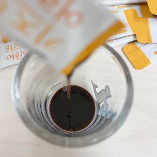 [이뮤니티플러스]우리아이 면역오키, 건강오키 _ 키즈오키 어린이홍삼 10포 1box — 5점을 준 리뷰어가 2022년 2월 올린 사용 사진