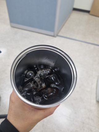 무라벨 바리스타룰스 디카페인 아메리카노 — 5점을 준 리뷰어가 2024년 4월 올린 사용 사진
