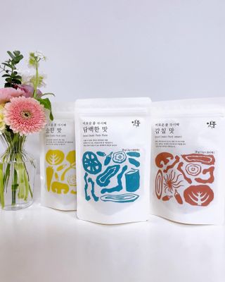 이풀 이로운풀 다시팩 3종세트(담백한맛, 감칠맛, 순한맛) — 5점을 준 리뷰어가 2022년 10월 올린 사용 사진