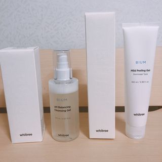 화이트리 비움 약산성 클렌징젤 ,마일드 필링젤 세트 — 5점을 준 리뷰어가 2021년 1월 올린 사용 사진