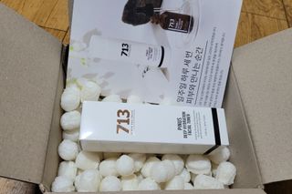 [세븐원쓰리 713] 토너 하나만으로도 피부회복 흡수촉촉 몽글토너 — 5점을 준 리뷰어가 2021년 10월 올린 사용 사진