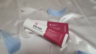 이지듀 DW-EGF 크림 다이브좀_콜라겐이 쏙쏙, 탄력피부로 다이빙 — 5점을 준 리뷰어가 2021년 2월 올린 사용 사진