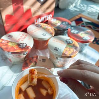 프리 [요리궁리] 타입 B (매콤,치즈,매콤까르보) 꽃떡볶이 6개입 세트 — 4점을 준 리뷰어가 2025년 2월 올린 사용 사진