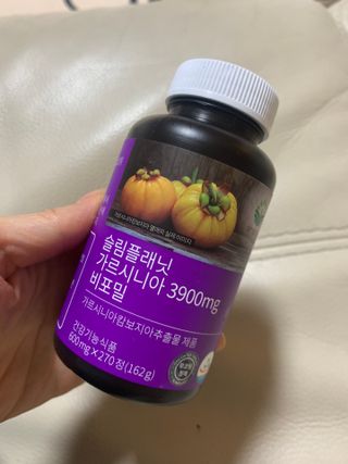 슬림플래닛 가르시니아 3900mg — 5점을 준 리뷰어가 2021년 4월 올린 사용 사진