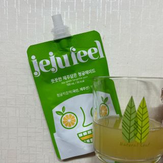 JEJUFEEL 풋풋한 제주담은 청귤에이드 — 5점을 준 리뷰어가 2022년 9월 올린 사용 사진