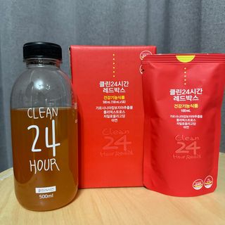 클린24시간 레드박스 1BOX(5포) + 전용보틀(500ml) — 4.5점을 준 리뷰어가 2024년 3월 올린 사용 사진
