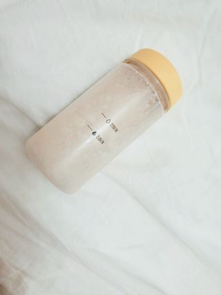 프로티원 단백질쉐이크 곡물맛 2주분 1통+보틀 — 5점을 준 리뷰어가 2021년 4월 올린 사용 사진