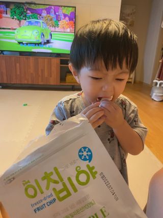 동결건조 과일칩 이치비야 4종 set — 5점을 준 리뷰어가 2021년 9월 올린 사용 사진
