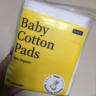 디어엘로디 프리미엄 유기농 유아 솜티슈 40매 3Pack +60매 1Pack 혼합형 — 5점을 준 리뷰어가 2021년 4월 올린 사용 사진