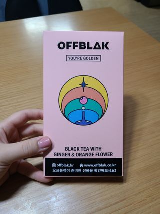 [오프블랙] 아침을 상큼하게 시작하는 에너지티! 유아골든 블렌딩홍차 12T — 5점을 준 리뷰어가 2021년 12월 올린 사용 사진