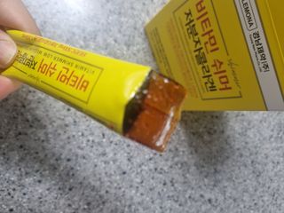 자연에온 경남제약 비타민 쉬머 저분자콜라겐 20g x 30포 — 5점을 준 리뷰어가 2021년 12월 올린 사용 사진