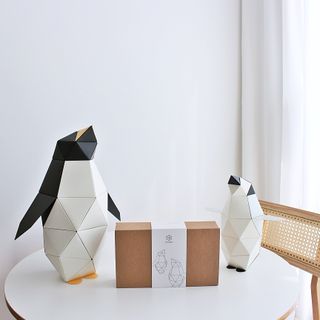 [폴리곤즈] 허들린 패밀리 DIY 블록 세트 (허들린 펭귄 블록+미니허들린 펭귄 블록) — 5점을 준 리뷰어가 2022년 4월 올린 사용 사진