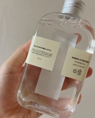 [녹산] 비건 대나무 밸런싱 수분 토너 + 비건 바이오 비타 에센스 — 5점을 준 리뷰어가 2022년 10월 올린 사용 사진