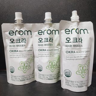 [이롬] 오크라 마시는 뷰티드링크 100mL x 20입 — 4점을 준 리뷰어가 2022년 7월 올린 사용 사진