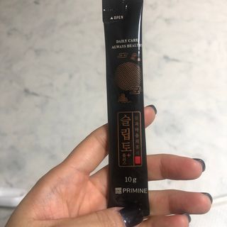 프리마인 자체 기업부설 연구소에서 찾아낸 건강한 수면의 비밀.  슬립토 플러스 30포 — 4점을 준 리뷰어가 2021년 10월 올린 사용 사진