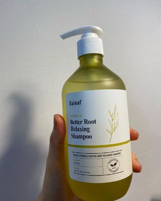 달리프 클로렐라 베러 루트 릴렉싱 샴푸 500ml — 5점을 준 리뷰어가 2021년 5월 올린 사용 사진