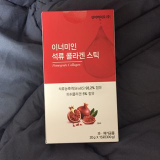 이너미인 석류 콜라겐 스틱 — 5점을 준 리뷰어가 2021년 1월 올린 사용 사진
