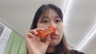 델리스 오트 밀키 초콜릿 바 — 5점을 준 리뷰어가 2022년 5월 올린 사용 사진