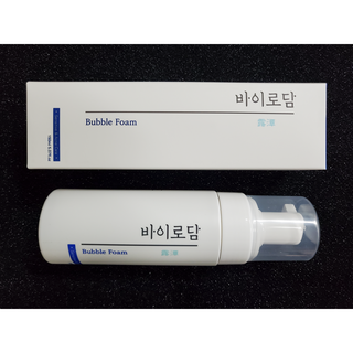 [바이로담] 저자극 약산성버블 폼 폼클렌징 150ml — 5점을 준 리뷰어가 2021년 3월 올린 사용 사진