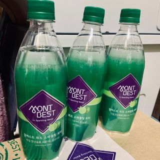 몽베스트 Montbest with Sparkling water Lime20병 — 5점을 준 리뷰어가 2021년 10월 올린 사용 사진
