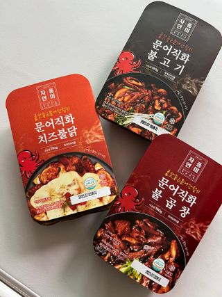자연풍미 문어직화볶음 3종 (불고기, 불곱창, 치즈불닭) — 5점을 준 리뷰어가 2022년 8월 올린 사용 사진