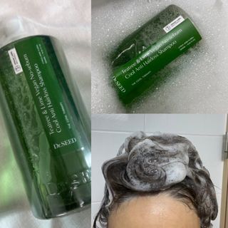닥터시드 티트리 앤 라임 비건 지성케어 쿨 탈모 샴푸 (1000ml) — 5점을 준 리뷰어가 2023년 7월 올린 사용 사진