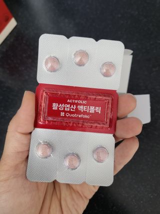 [리노브] 4세대 활성엽산 액티폴릭 270mg x 30정 — 5점을 준 리뷰어가 2022년 9월 올린 사용 사진