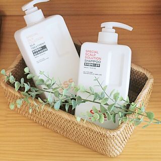 트리플에스 탈모 샴푸 580ml + 실크 트리트먼트 580ml — 5점을 준 리뷰어가 2021년 5월 올린 사용 사진