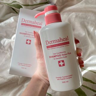 더마힐 헤어 컨디셔닝 샴푸 릴렉스 500ml — 5점을 준 리뷰어가 2021년 1월 올린 사용 사진