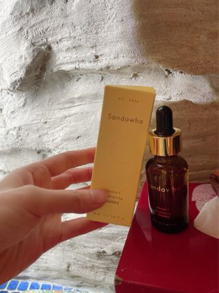 스킨큐어 산다화 비타민c 화이트닝 에센스 30ml — 5점을 준 리뷰어가 2022년 2월 올린 사용 사진