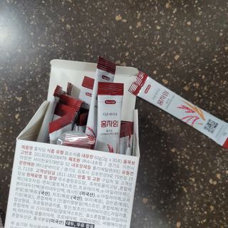 하루 1포로 콜레스테롤, 유산균, 고역가 소화효소까지 한번에 섭취! 다온바이오 홍자임 1개월분(30포) — 5점을 준 리뷰어가 2022년 12월 올린 사용 사진
