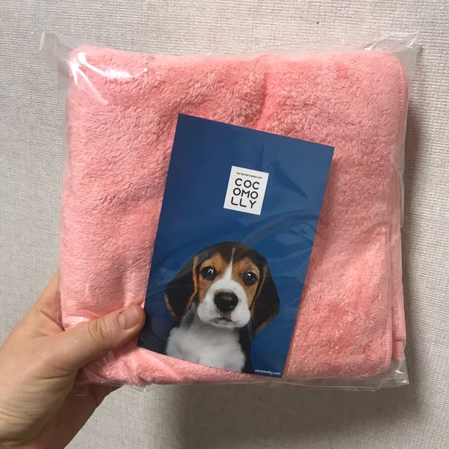 코코몰리 보들보들 초극세사 프리미엄 펫전용 타올 리뷰 사진