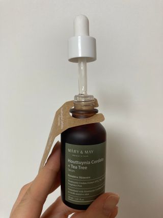 마리엔메이 센서티브 수딩 젤 크림 + 어성초 티트리 추출물 세럼 + 어성초 티트리 모공 클렌징 폼 — 5점을 준 리뷰어가 2021년 9월 올린 사용 사진