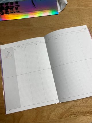 리훈 2022년 아이라이크 다이어리 — 5점을 준 리뷰어가 2021년 10월 올린 사용 사진