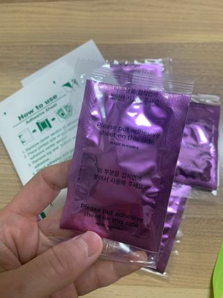 [레제르] 아로마 수액패치 발패치 10매입 - 라벤더향/유칼립투스향/대나무향 — 5점을 준 리뷰어가 2022년 3월 올린 사용 사진
