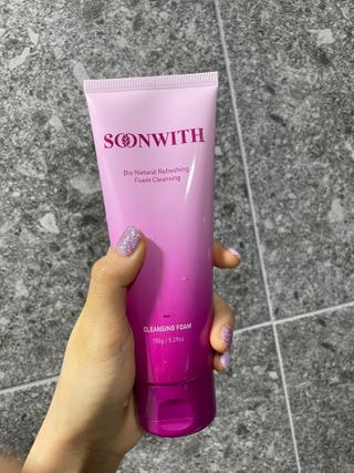 SOONWITH 바이오 내추럴 리프레싱 폼클렌징 — 5점을 준 리뷰어가 2021년 5월 올린 사용 사진