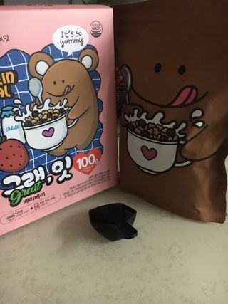 바디랩 체중조절용 프로틴시리얼 그래잇 — 5점을 준 리뷰어가 2022년 4월 올린 사용 사진