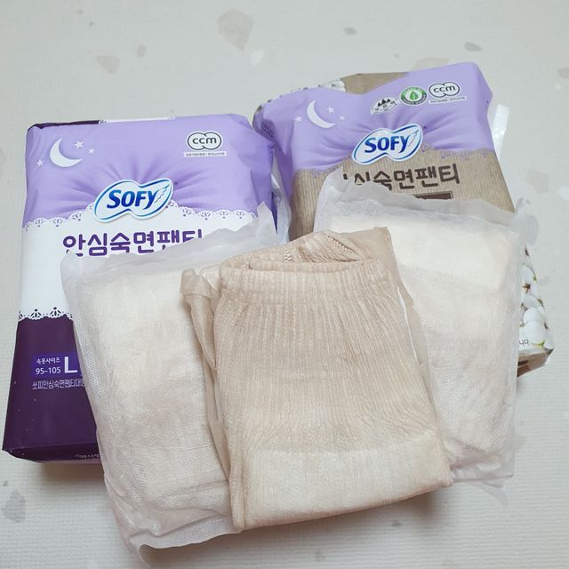 [SOFY] 안심숙면팬티/무표백속커버 리뷰 사진
