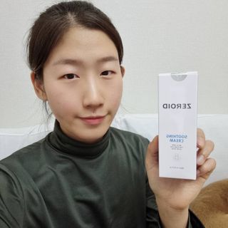 제로이드 수딩 크림 — 5점을 준 리뷰어가 2021년 3월 올린 사용 사진