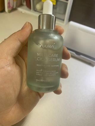 아르비엔 마일드케어 비건 시카세럼 — 5점을 준 리뷰어가 2021년 2월 올린 사용 사진