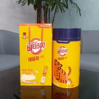 광동생활건강 프리 [광동] VB와 VC를 함유한 멀티 비타민 비타 500 데일리 스틱 180포 — 5점을 준 리뷰어가 2022년 6월 올린 사용 사진