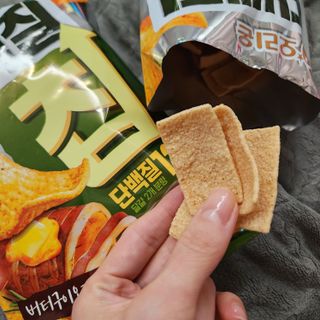 맛있게 채우는 단백질 12g, 닥터유 단백질칩 — 4.5점을 준 리뷰어가 2023년 12월 올린 사용 사진