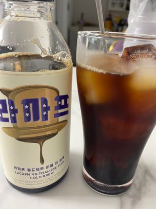 라까프 콜드브루 까페 핀 원액 500ml — 4.5점을 준 리뷰어가 2022년 8월 올린 사용 사진